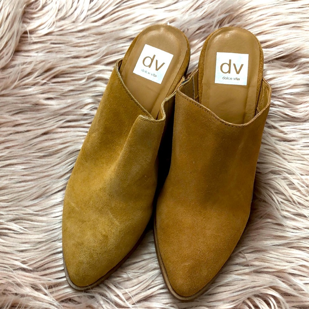 DV DOLCE VITA Pointed Toe Block Heel Mule - Picture 2 of 7